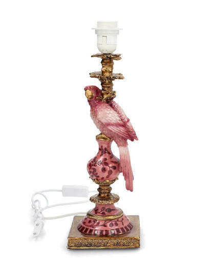 Bordlampe Papegøye 43 cm Rosa