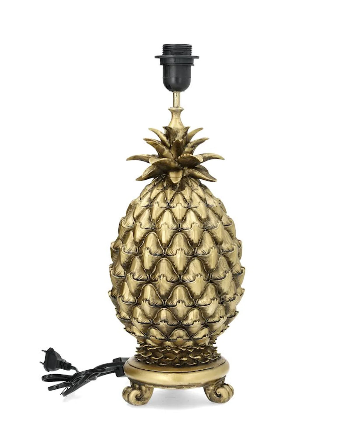 Bordlampe Lampfot Ananas 47 cm
