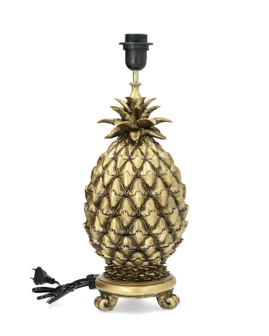 Bordlampe Lampfot Ananas 47 cm