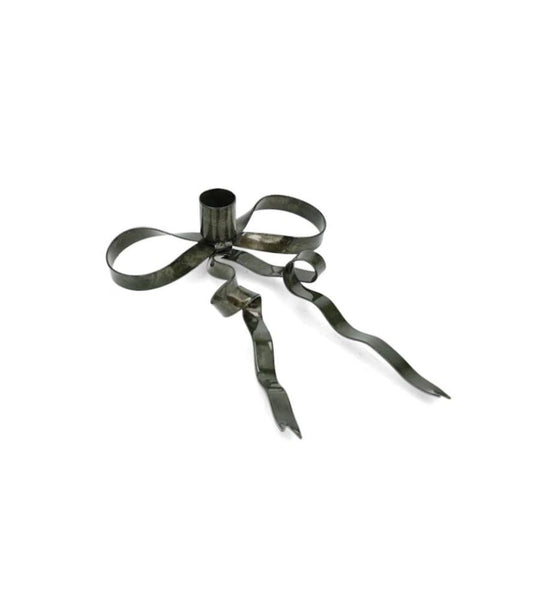 Lysestake 2-pakning Rosett Liggende 20 cm Mørkegrønn