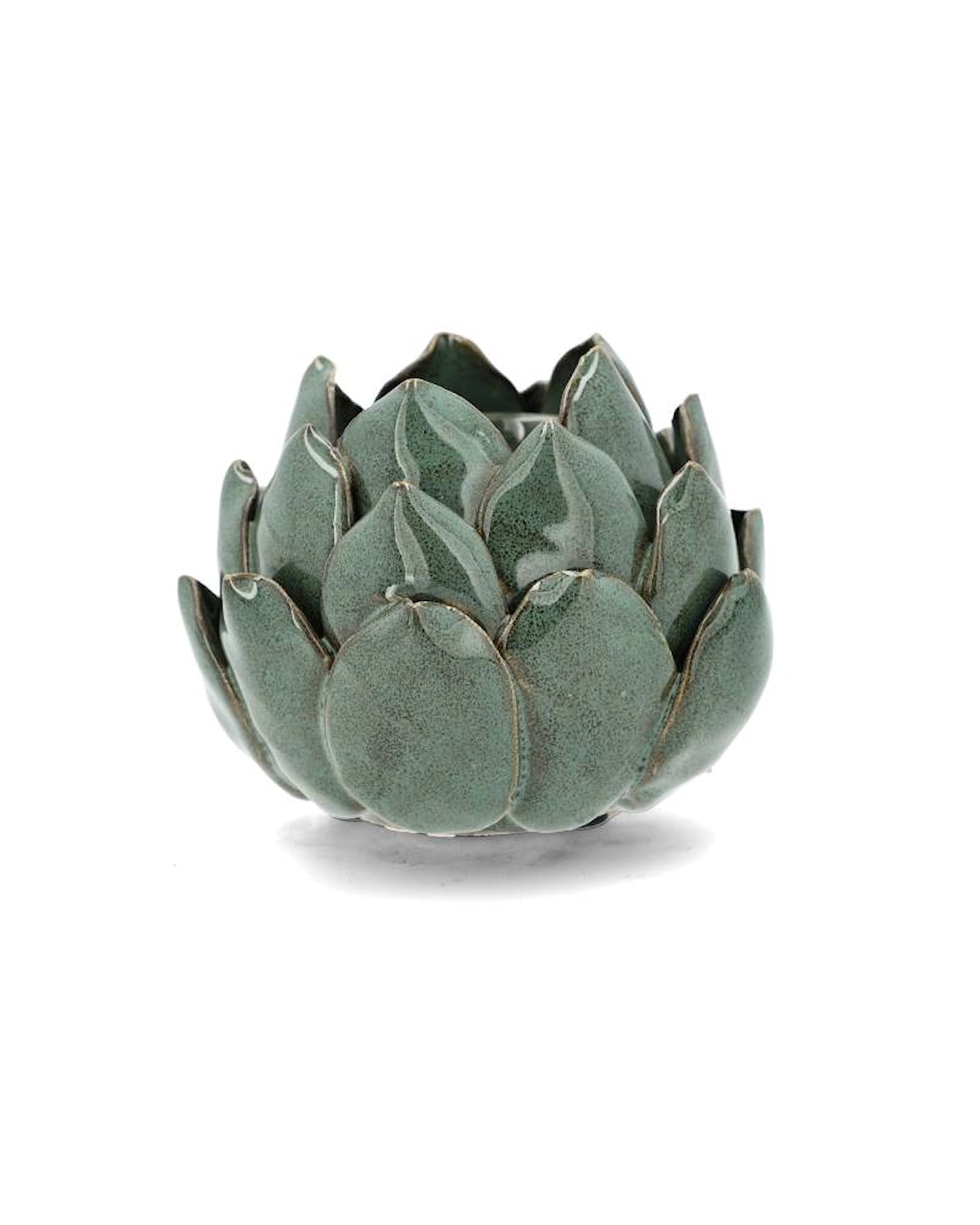 Lysestake/lykt 2-pakning Artisjokk Glaze Ø11x8 cm Grønn På lager August 2026