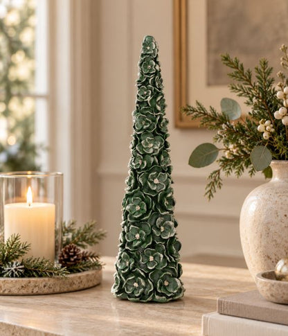 Innendørs julepynt Gran Magnolia 37 cm Grønn