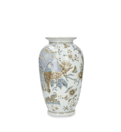 Dekorativ vase Urne Papegøye Skumring 35 cm