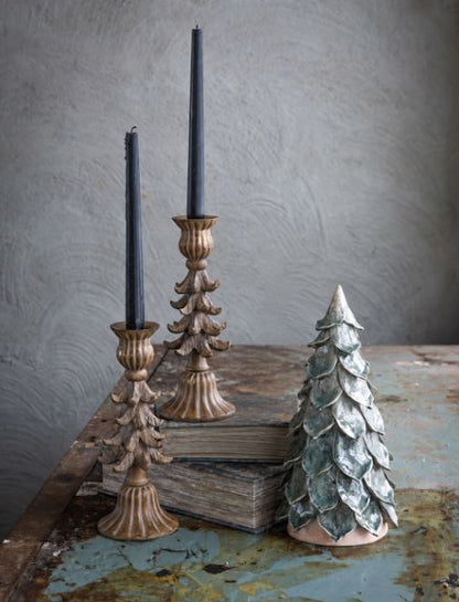 Innendørs julepynt Gran Grønne Blader 31 cm