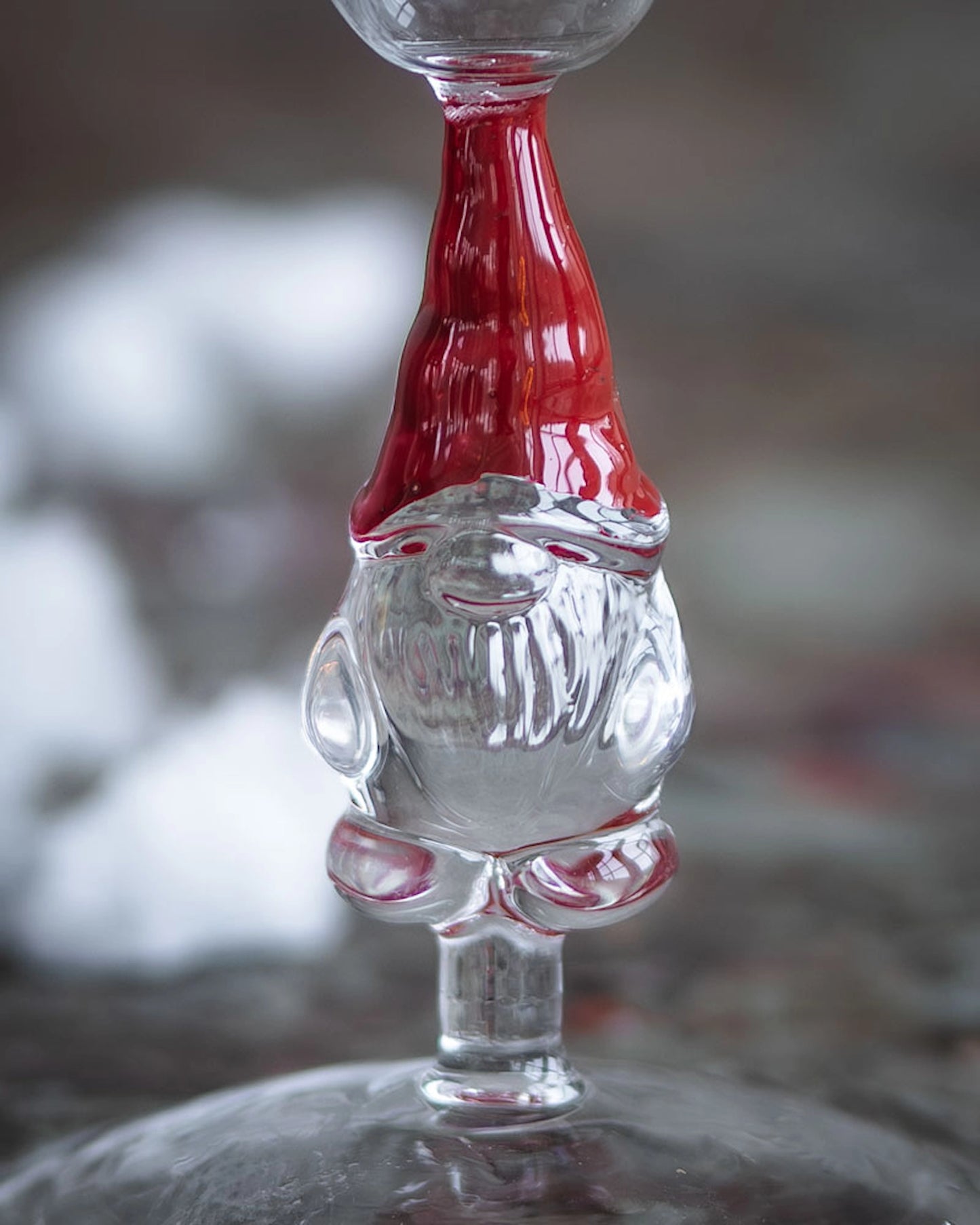 Julelysestake Nisse 2-pakning Ø8 x12 cm