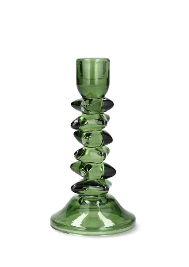 Lysestake Evy 2-pakning 17 cm Grønn