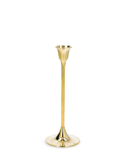 Lysestake 21 cm blank messingfinish