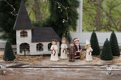 Innendørs julepynt Lucia-tog Mix 12 cm