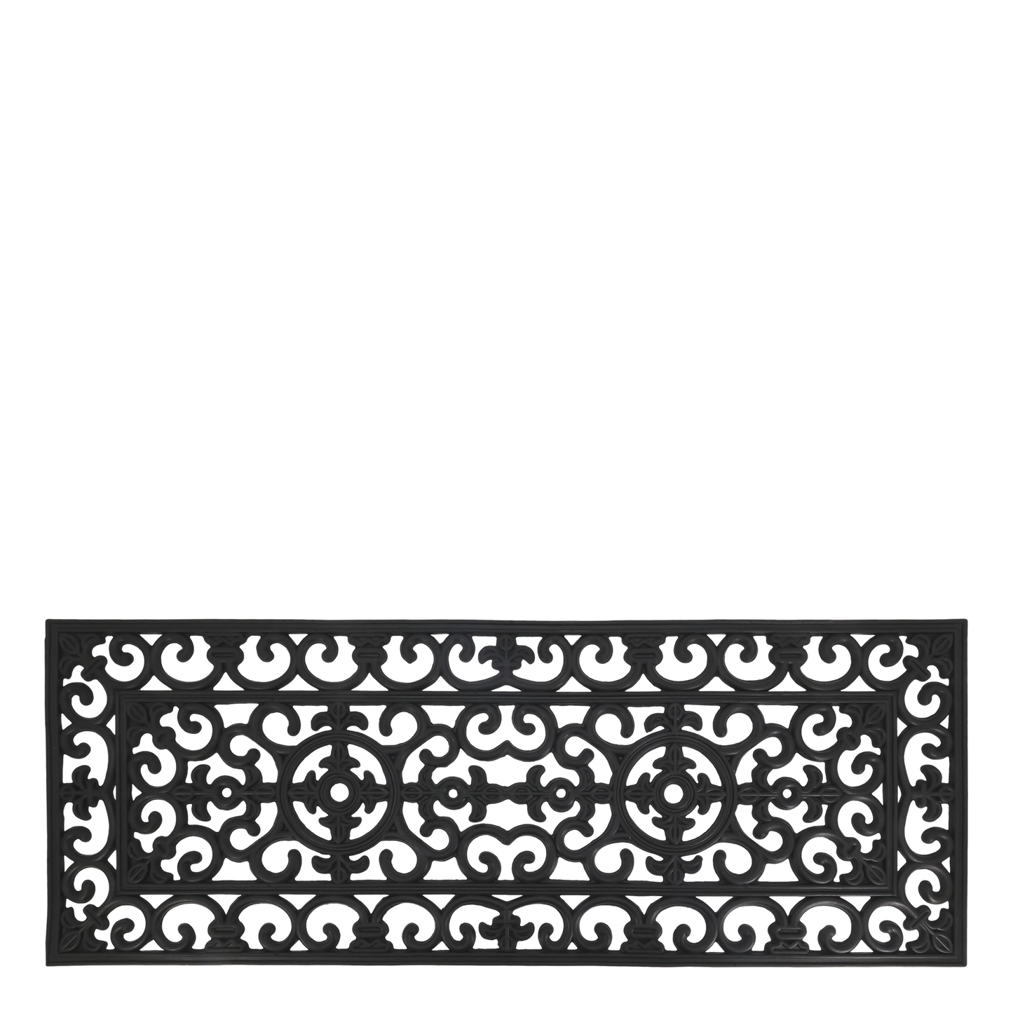 Dørmatte Gummi H1/L120/B45 cm svart