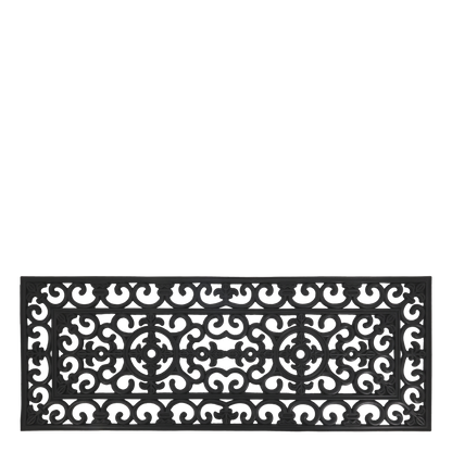 Dørmatte Gummi H1/L120/B45 cm svart