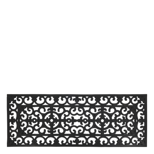 Dørmatte Gummi H1/L120/B45 cm svart