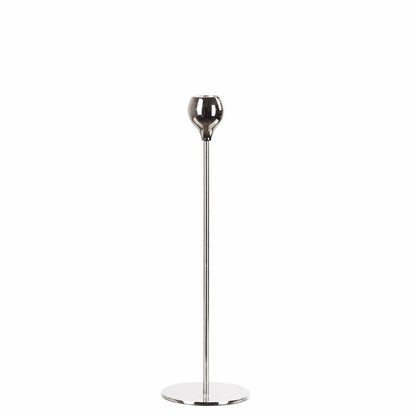 Lysestake Celina 30 cm Blank sølv