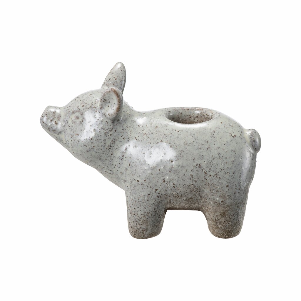 Julelysestake Julegris 2-pk 11x5,5x5,6cm