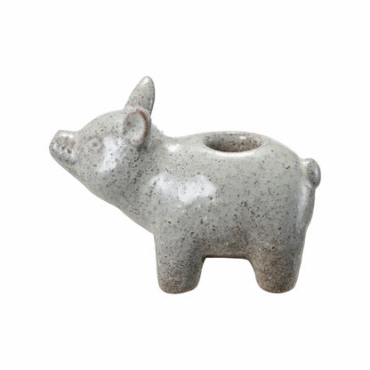 Julelysestake Julegris 2-pk 11x5,5x5,6cm