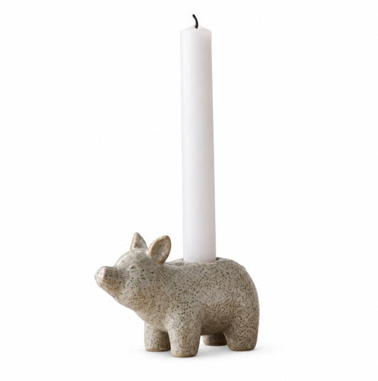 Julelysestake Julegris 2-pk 11x5,5x5,6cm