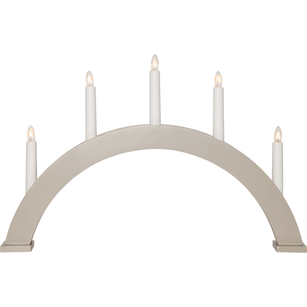Adventslysestake ALBO 51,5x6x33 cm Beige