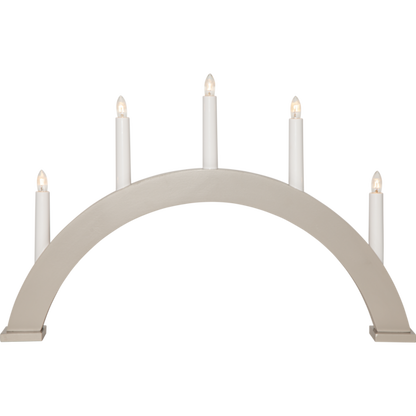 Adventslysestake ALBO 51,5x6x33 cm Beige