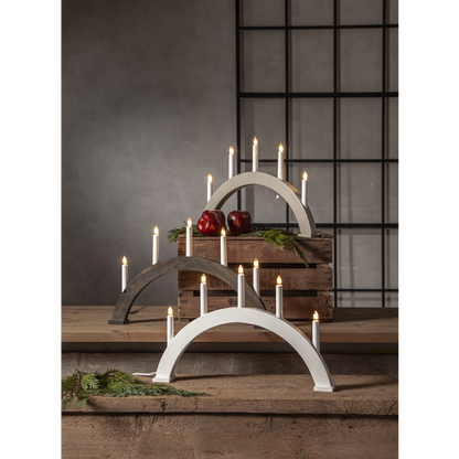 Adventslysestake ALBO 51,5x6x33 cm Beige