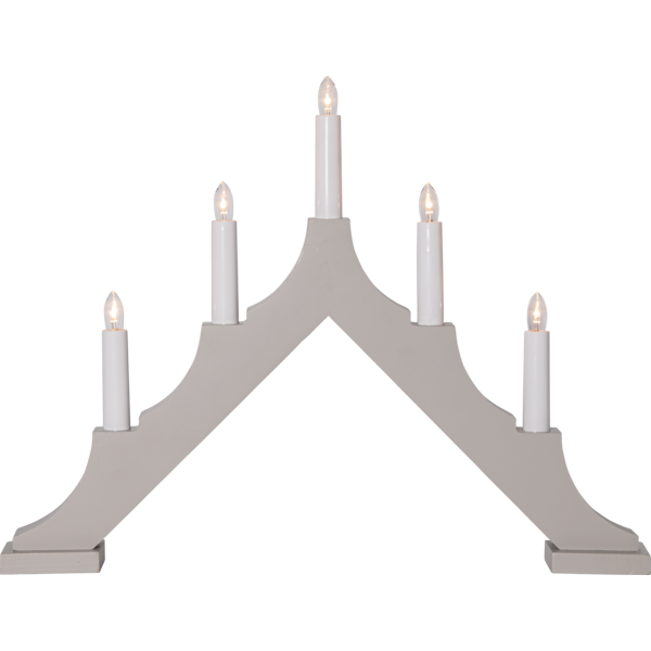 Adventslysestake ALMA 44x5,5x33,5 cm Beige