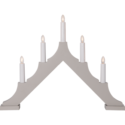 Adventslysestake ALMA 44x5,5x33,5 cm Beige