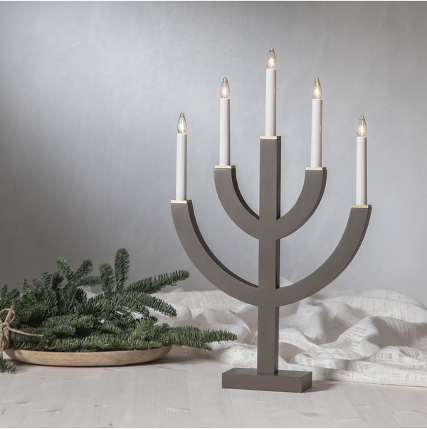 Adventslysestake ANNO 59 cm muldvarp