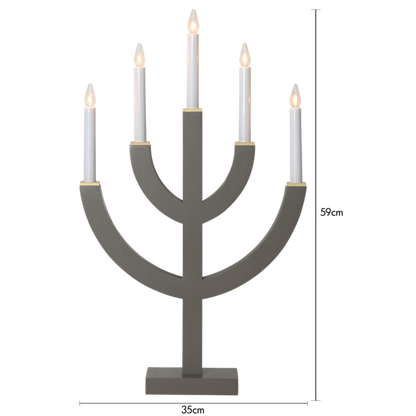 Adventslysestake ANNO 59 cm muldvarp