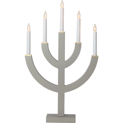 Adventslysestake ANNO 59 cm beige