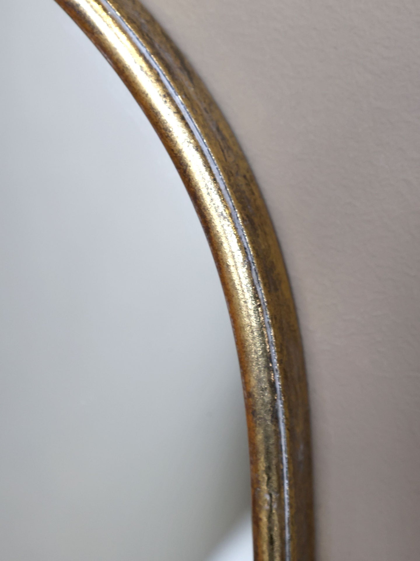 Speil med hylle og dekor H56/L85/B16 cm