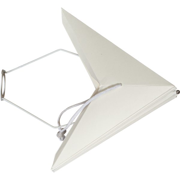 Adventsstjerne Papirstjerne Polar 40 cm hvit