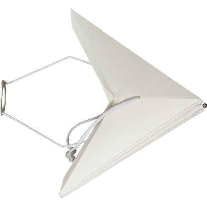 Adventsstjerne Papirstjerne Polar 40 cm hvit