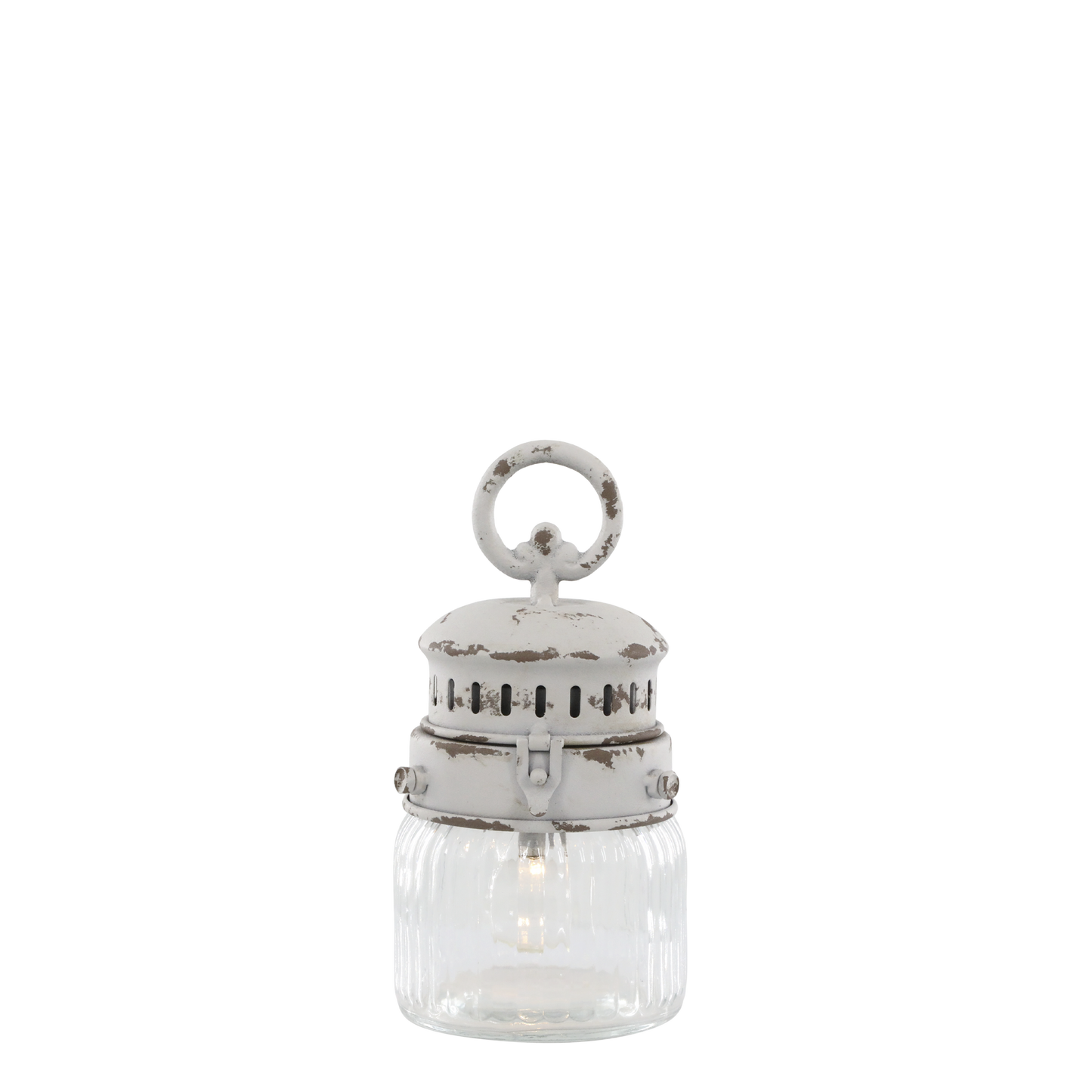 Batteridrevet belysning Fransk stalllampe inkl. pære H22/Ø11 cm