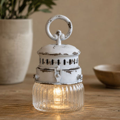 Batteridrevet belysning Fransk stalllampe inkl. pære H22/Ø11 cm