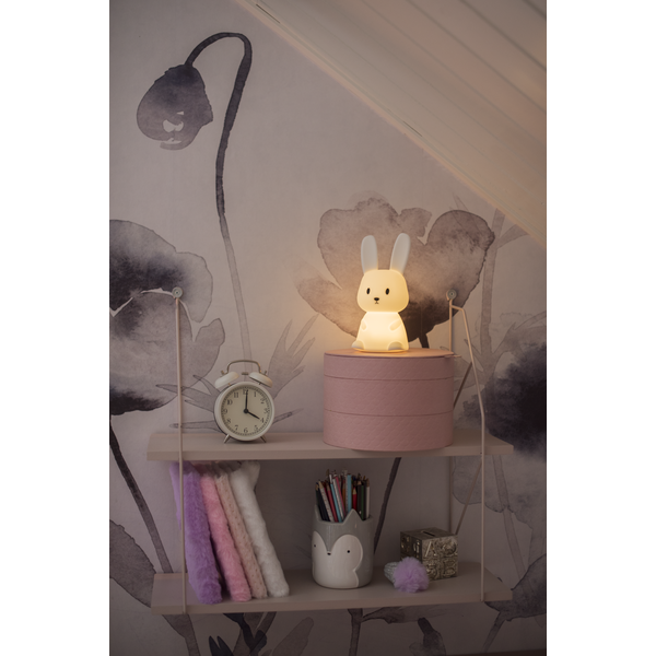 Batteridrevet belysning Nattlampa LED Kanin 20 cm