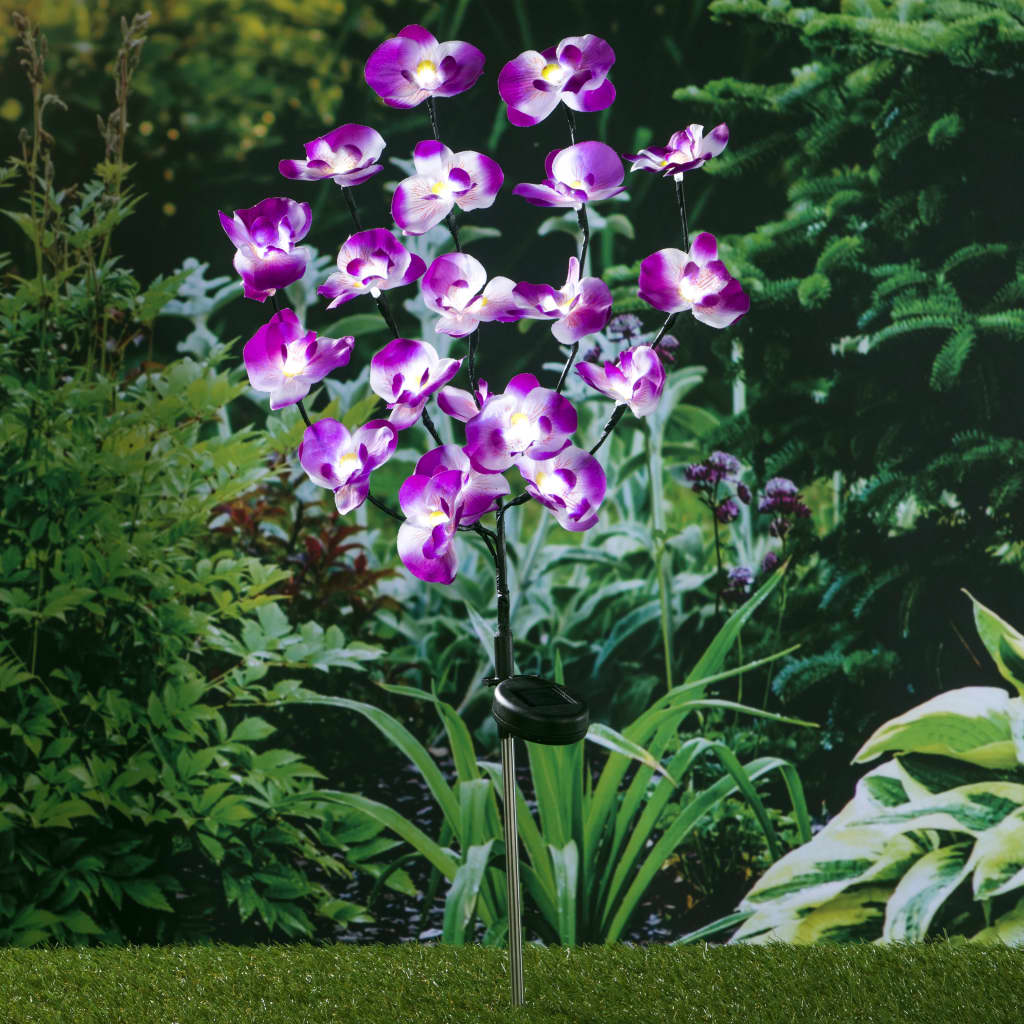 Hagebelysning Div. Solcelle LED Soldrevet hagelys 75 cm