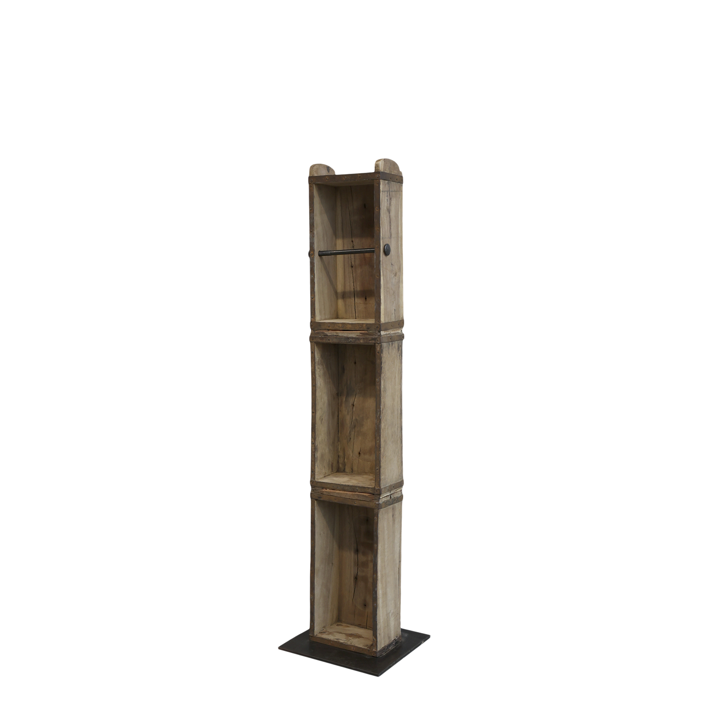 Baderomsinnredning Toalettpapirholder gulv resirkulert mursteinsform H82/L14/B8 cm