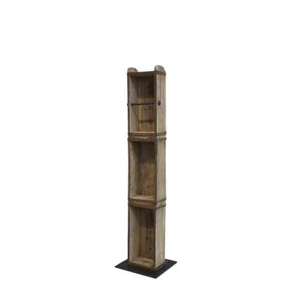 Baderomsinnredning Toalettpapirholder gulv resirkulert mursteinsform H82/L14/B8 cm