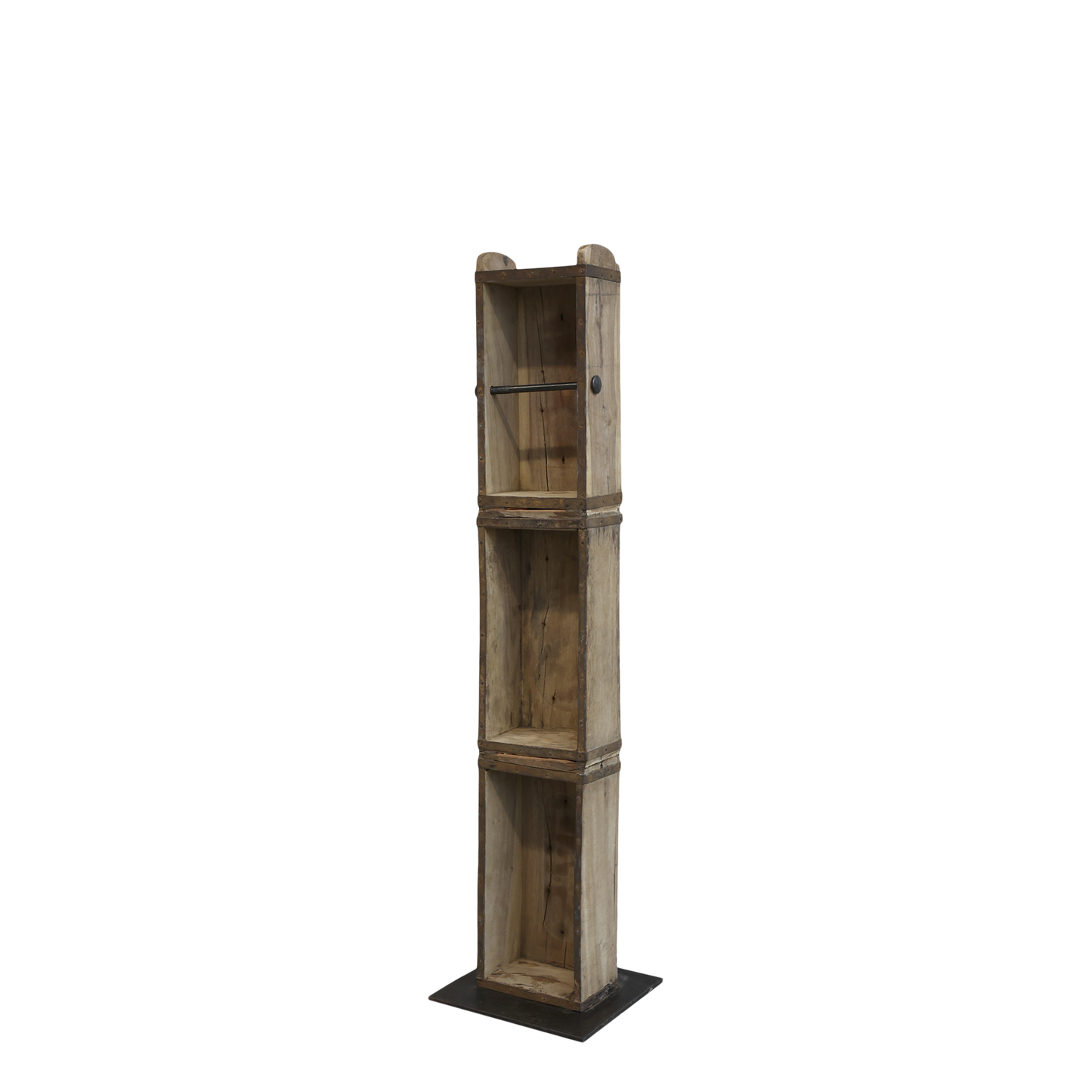 Baderomsinnredning Toalettpapirholder gulv resirkulert mursteinsform H82/L14/B8 cm