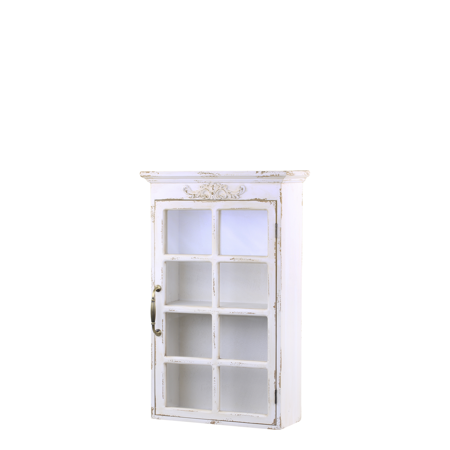 Chic Antique Veggskap med dekorasjon H70/L44/B17,5 cm antikk krem På lager august 2026