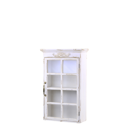 Chic Antique Veggskap med dekorasjon H70/L44/B17,5 cm antikk krem På lager august 2026