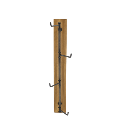 Kleshengere factory med 4 kroker H50/L15/B15 cm natur