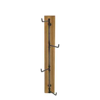 Kleshengere factory med 4 kroker H50/L15/B15 cm natur