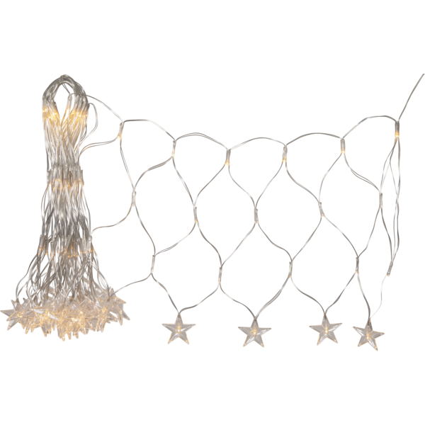 Utendørs julepynt lenke Stjerne 480x46 cm