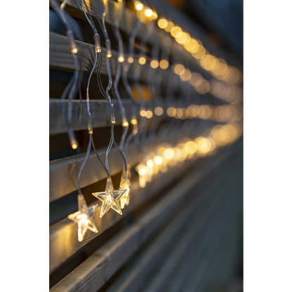 Utendørs julepynt lenke Stjerne 480x46 cm