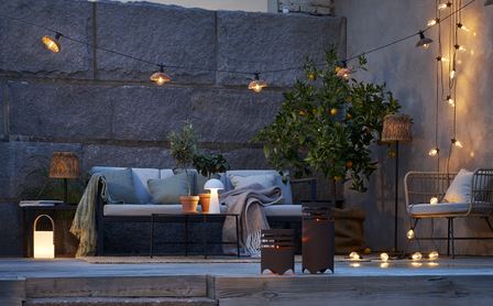 Hagebelysning lyslenke Cesta Light 350 cm
