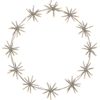 Utendørs julepynt Flower ring 50 cm