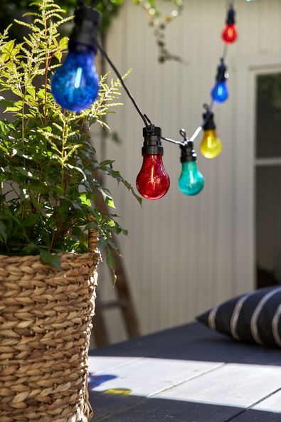 Hagebelysning lyslenke Circus Filament Multi 405 cm