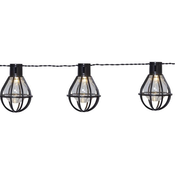 Hagebelysning lyslenke Cage 280 cm