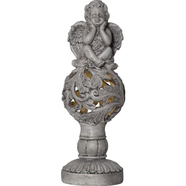 Hagebelysning Soldrevet dekorasjon Engel 27 cm