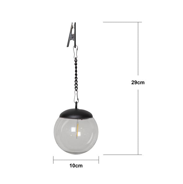 Hagebelysning Soldrevet Solcellsdekoration Globe 3-pack
