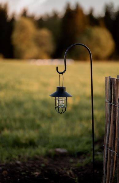 Hagebelysning Soldrevet Solcellsdekoration Stalllykt